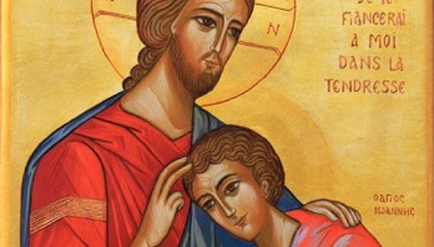 Résultat de recherche d'images pour "icône de Saint Joseph"
