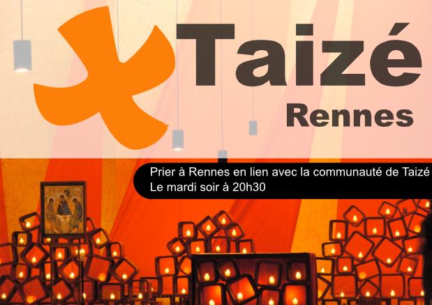 Prier à Rennes en lien avec la communauté de Taizé