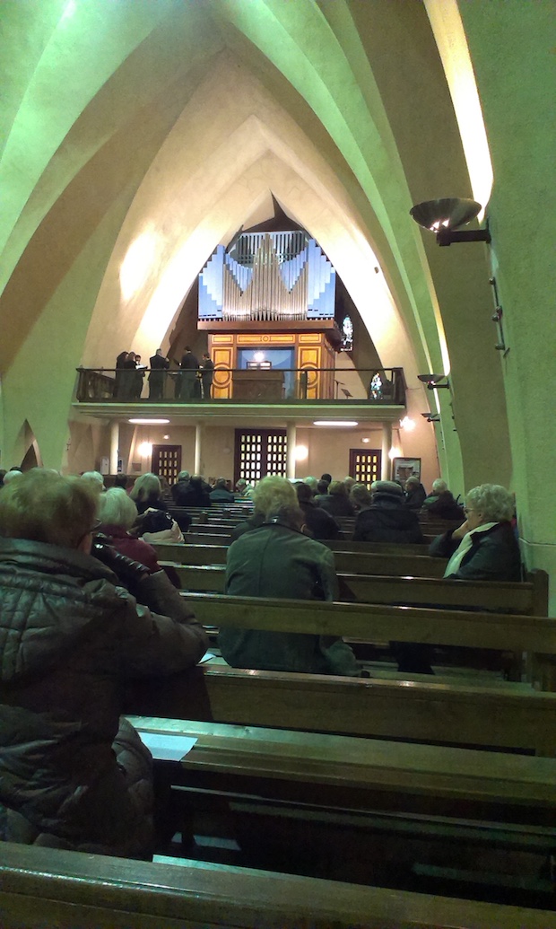 concert à l'église saint Martin de Rennes ; 11 décembre 2016
