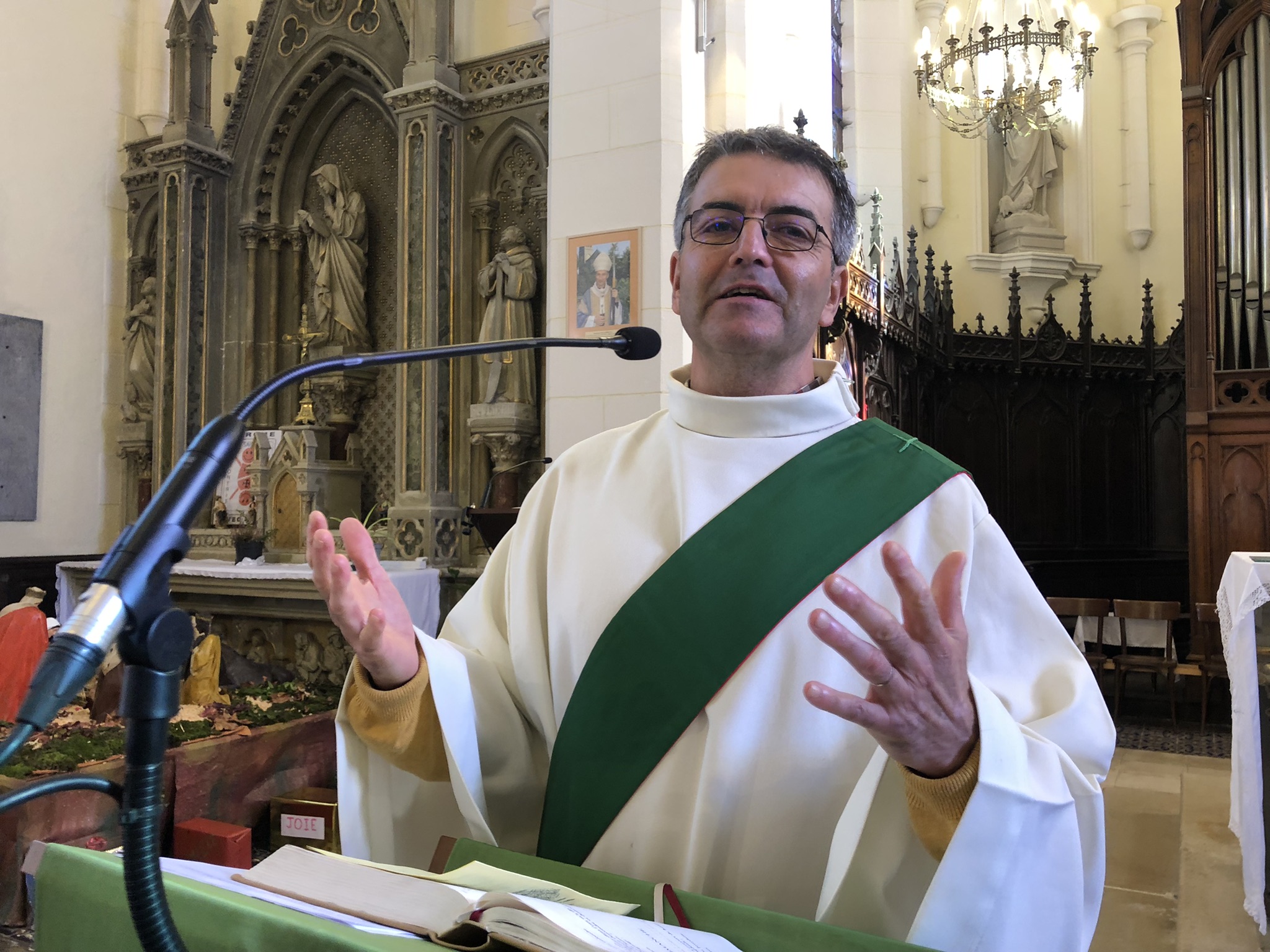 Pierre Rivalan, diacre permanent de la paroisse Saint-Judicaël en Brocéliande