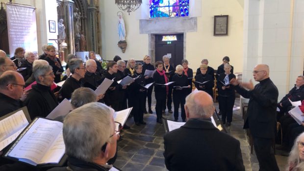 Le chœur diocésain de Rennes en concert dimanche 26 mars 2023 à l’église de Plélan-le-Grand (35).
