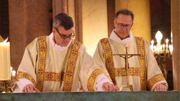 Diacres permanents : ordinations de Michel de Villanfray et Alexandre Michel